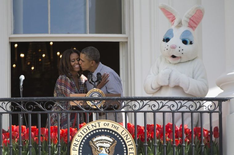 Ovako Uskrs proslavlja predsednik Amerike: Razigrani Mišel i Barak Obama! (FOTO)
