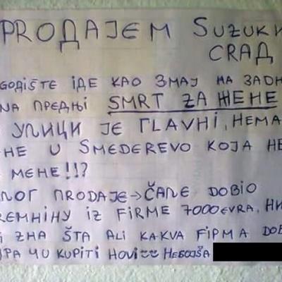 Oglas Nebojše iz Smedereva nasmejao region: Urnebesna prodaja motora! (FOTO)