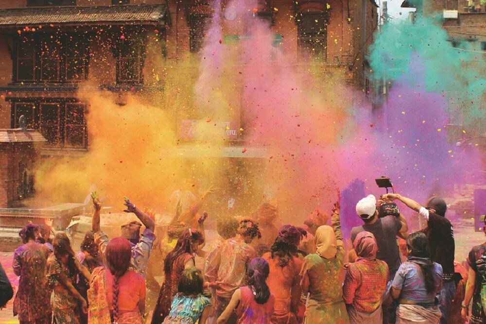 Indija, festival boja
